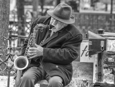 Street entertainer, Prague, Czech Republic Street entertainer, Prague, Czech Republic